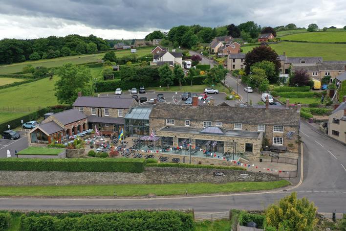 The Peacock Barlow - Drone Shot